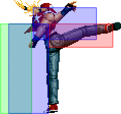 KOF94 Terry fD-Hitbox.png