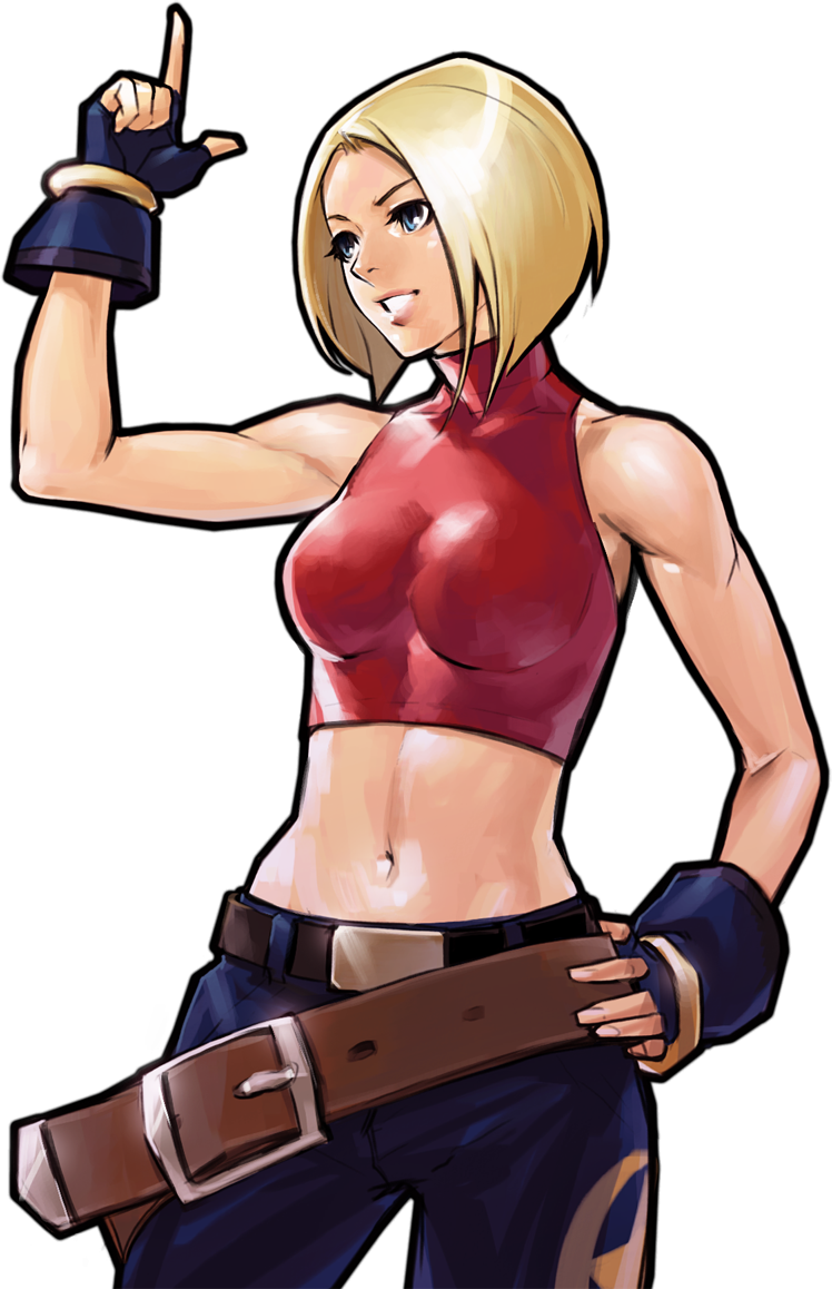 Blue Mary - The King of Fighters AllStar : r/kof