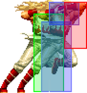 KOF94 Andy 16A Hitbox.png