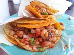 Birria tacos, a thing of beauty. $1.25 each.